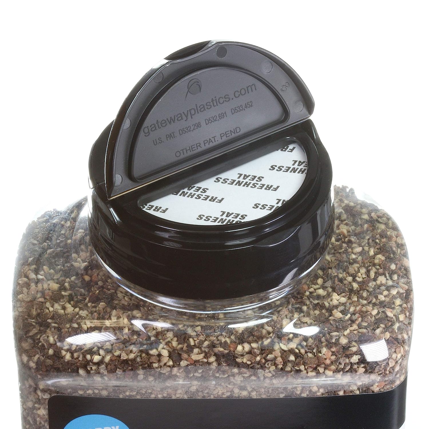 30 50ml PET plastic seasoning accessories spice & herb tools bottle clear salt and pepper shaker spice jar