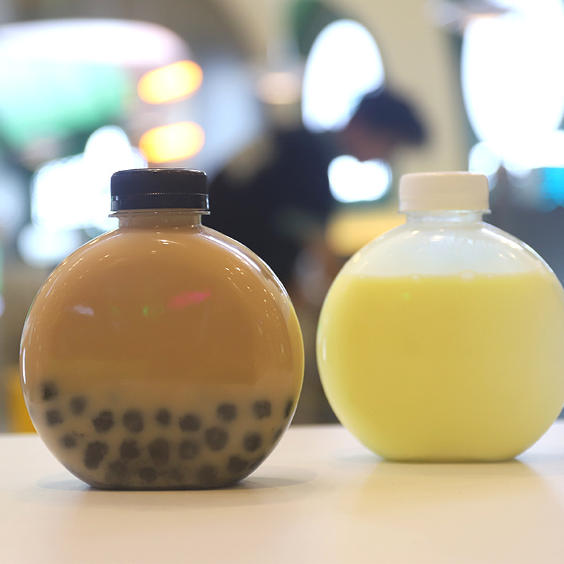 500ml disposable PET beverage bottle food grade juice pet bottle pet beverage plastic bottles