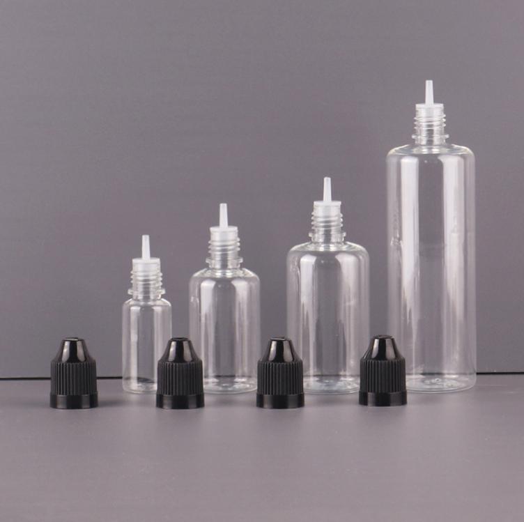 5 10 15 30 60 100 120 ml plastic dropper bottle Lubricating Essential Oil Sauce fuming oil filling bottles with drip tips