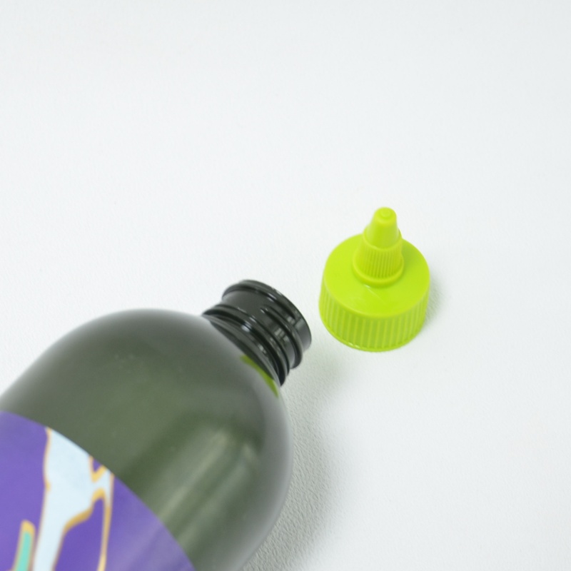 Food Grade 12oz 500ml 1000ml Matte Green Olive Oil Bottles for Sale Hot Sauce Squeeze 750ml PET Olive Oil Packaging Dispenser