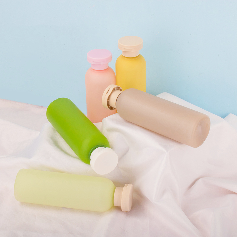 200ml 300ml Color HDPE Plastic Shampoo Conditioner Flip Cap Bottle 250ml 300ml 400ml 500ml Body Lotion Wash Shower Gel Bottle