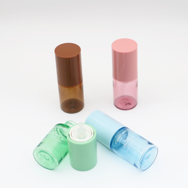 Empty Sunscreen Packaging Bottle 30ml 50ml 100ml Frosted Toner Body Lotion Bottle Luxury Sunscreen Spray Bottle Pump Dispenser