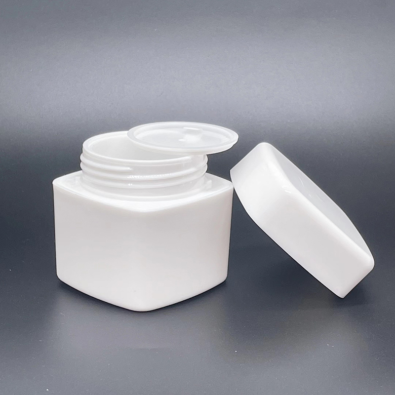 Unique 5g 10g 15g Square Round Cute PP Pink Plastic Jar Cosmetic Cream Packaging Containers With Lid For Nail Gel