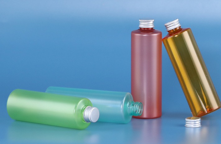 100ml 120ml 150ml Empty PET Plastic Toner Bottle with Screw Cap Flat Shoulder Cosmetic Liquid Package
