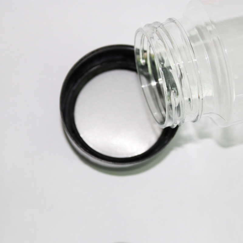 600ml 20oz Round Plastic Juice Bottles Empty with Caps Reusable Voss Water Bottle Empty Crafts Weather Sensory Bottles
