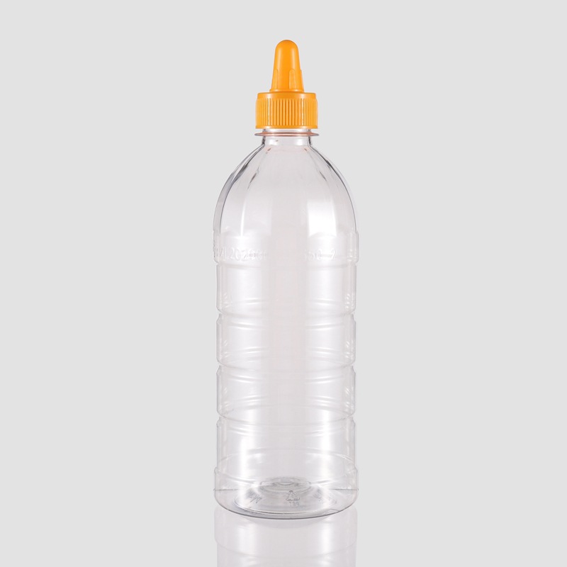 Clear PET Plastic Sauce Squeeze Bottle 280g 290ml  300ml soy sauce Barbecue Ketchup Salad Dressing Dispenser Bottles for sauces