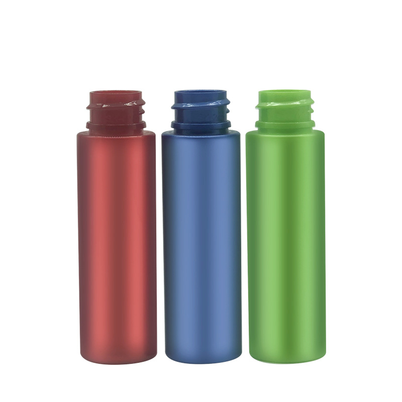 Color 30ml 50ml 200ml Round Plastic fine mist pet spray bottle Pink Gold Travel Bottles Cosmetics Lotion Dispenser Bottle