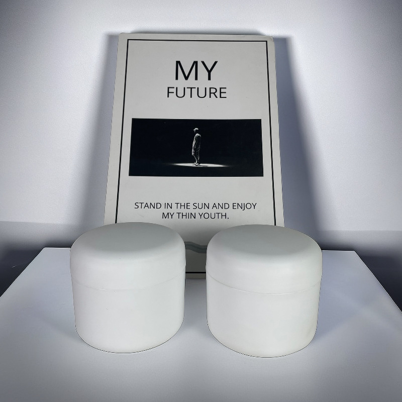 50g 100g 200g Empty Cosmetic Packaging  PP Plastic Cream Jars for Skin Care With Screw Cap
