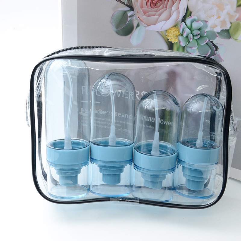 50ml Luxury Portable Travel Size Cosmetic Dispenser Skincare PETG Plastic Upside Down Moisturizing Face Toner Mist Spray Bottle