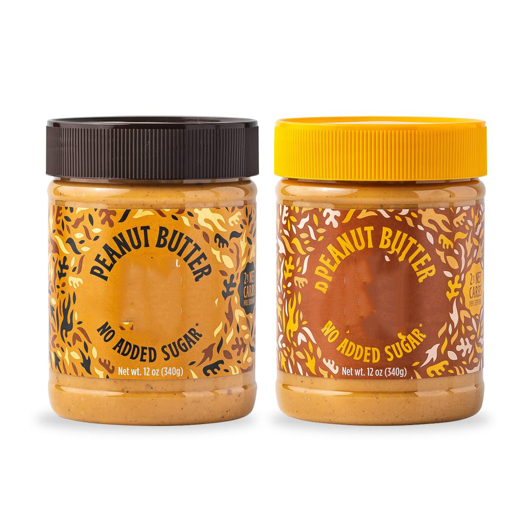 peanut butter Round PET bottles dried fruits food storage PET jar with colorful screw lid 150ml 250ml 500ml