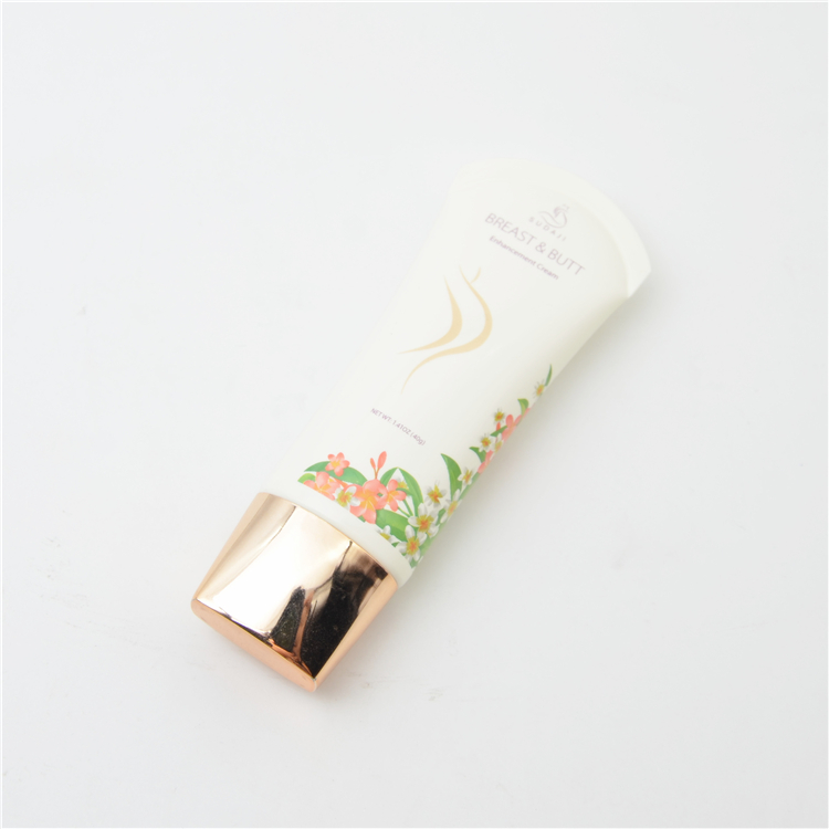 50ml 100ml 150ml 200ml 300ml Customized White Plastic Cosmetic Tube Skin Care Cream Hand Cream Packaging Tube With Flip-cap
