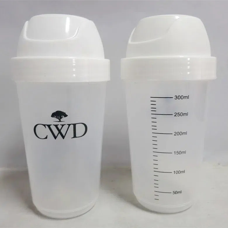 Leak-proof PP Drink Water Bottle juice milk Protein Powder Shaker Bottle Plastic Cup With Lid Tea Cup Home School Office Travel