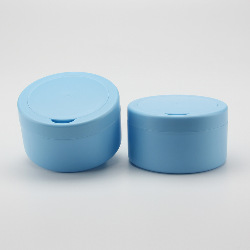5oz 150ml Baby Powder Plastic Jars with Flip Caps for Body Butter with Lid Hair Pomade Container Packaging Cream Oil Bottle