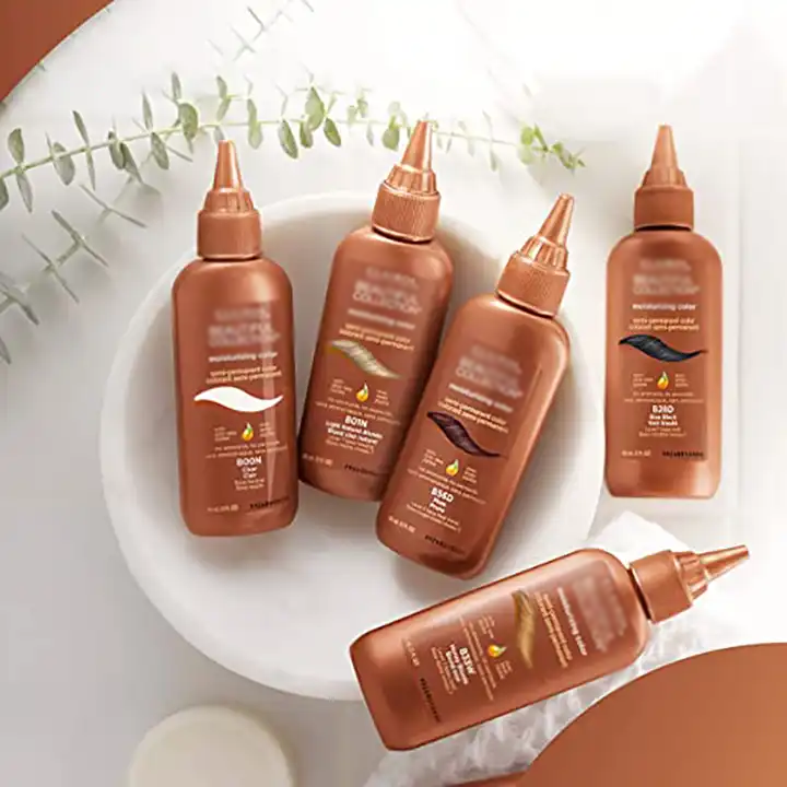 PET HDPE Hair Dye bottle Plastic Soft Squeeze Bottles 200ml 300ml 500ml Pointed Lid Cosmetic Packaging Container Care Hair Set