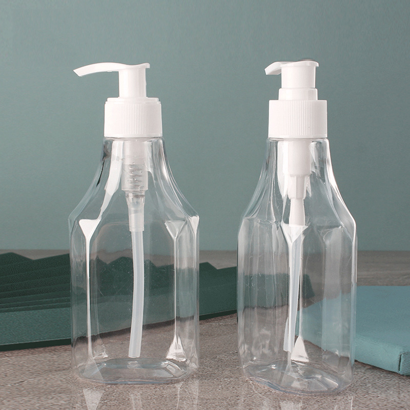 Foam bottle 200ml 250ml 300ml cosmetic liquid soap dispenser with foam pump bottle face cream packaging Refillable