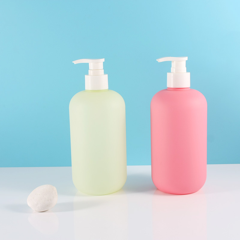 baby wash Shampoo Bottle PE Plastic soft packaging 200ml 300ml 400ml 500ml custom Cosmetic Packaging pump Bottles with flip top