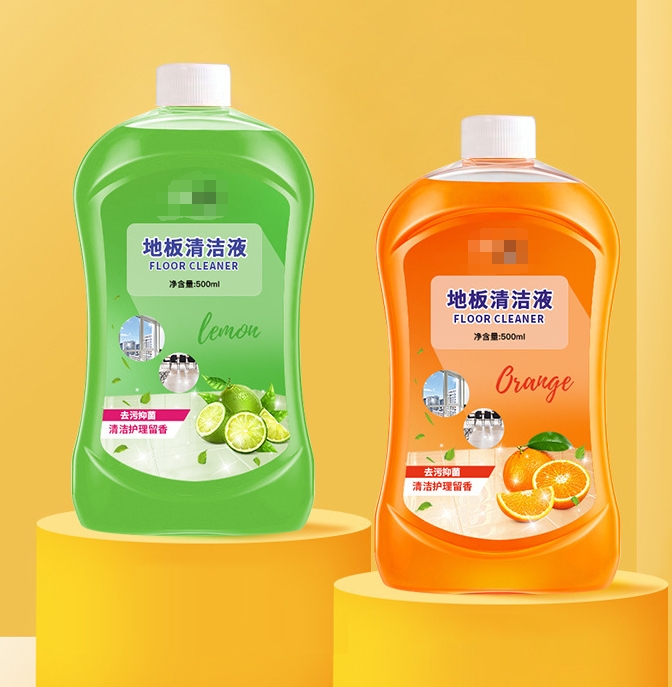 Floor Cleaner empty bottles 500ml Powerful Decontamination Floor Cleaner, Multipurpose Floor Cleaner for Wood Floors, Tile Floor