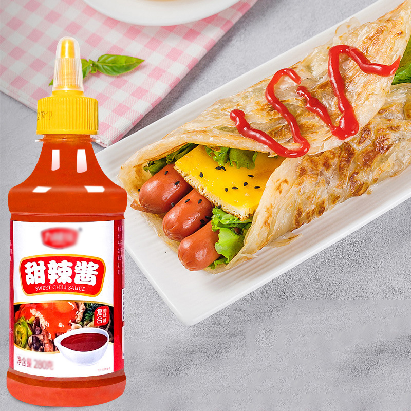 200ml 300ml 10oz Plastic Squeeze Sauce Bottle BPA Free Food Grade PET PP Plastic Honey Syrup Squeeze Bottles with pointed Cap