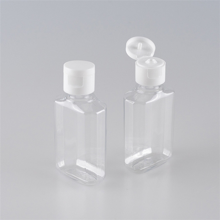 Wholesale 30ml 50ml mini Hand Sanitizer Empty Plastic Instant Disinfecting Alcohol Pocket Hand Wash Antibacterial Hand With Cap
