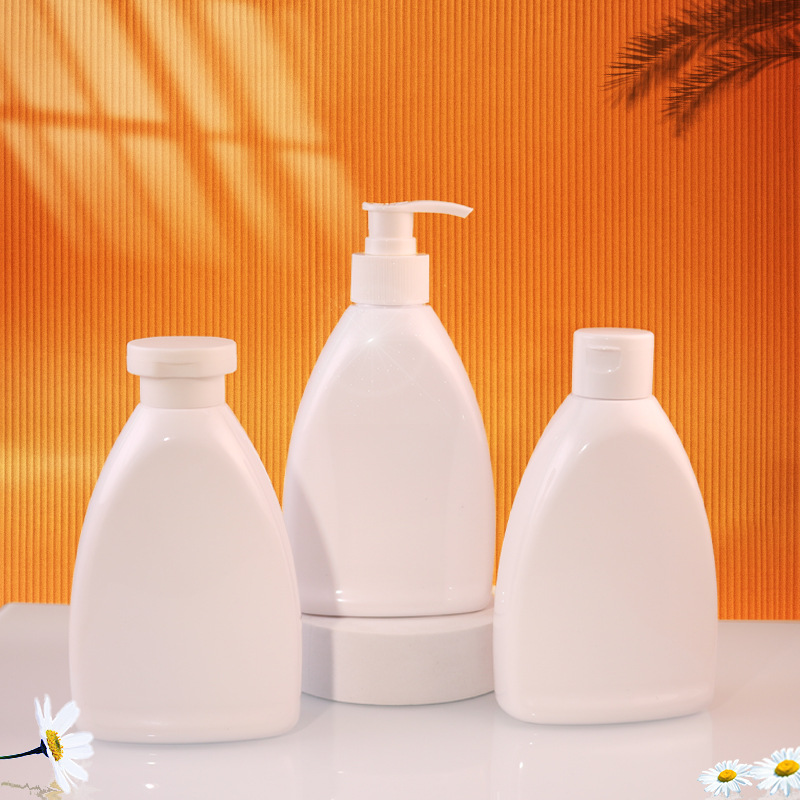 300ml Empty Press Refillable Plastic Pump Shampoo Bottle Custom Body Lotion Pump Bottle