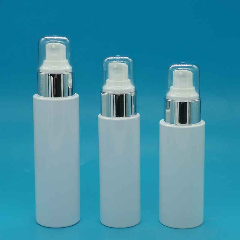 Pump Bottle 30ml 50ml Plastic for Cosmetics Matte Custom Spray Bottle for Toner Deluxe Plastic Lotion Pump Bottle