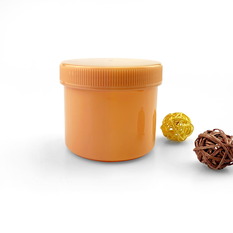 Wholesale 250ml/250g/8oz Whipped Shea Butter Container PP Plastic Green Jars with Lids Hair Product Packaging Bottles and Jars