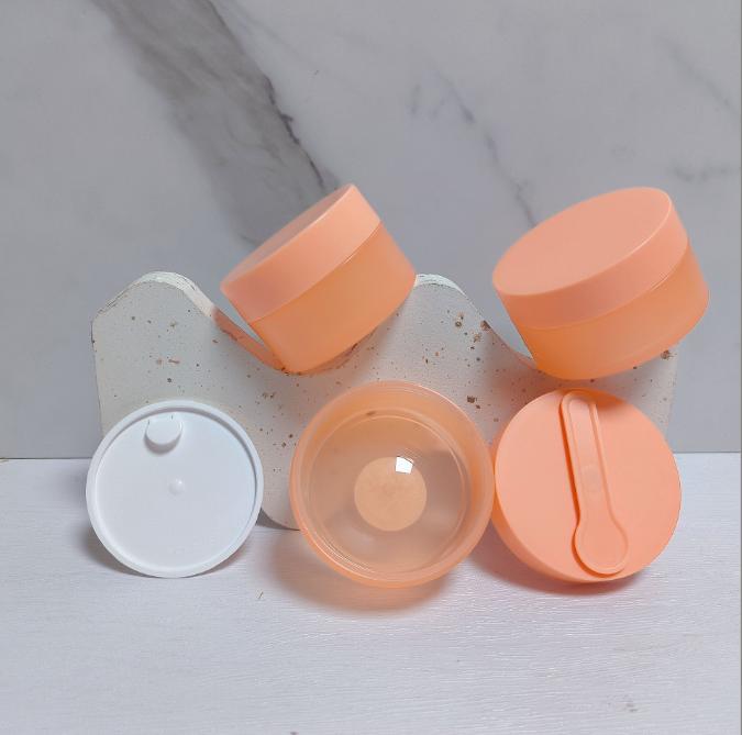 4oz 8oz Clear PET cream lotion jars Plastic Bottle Packaging Container Luxury 150 250 ml g for Body butters Scrubs Jar 8oz