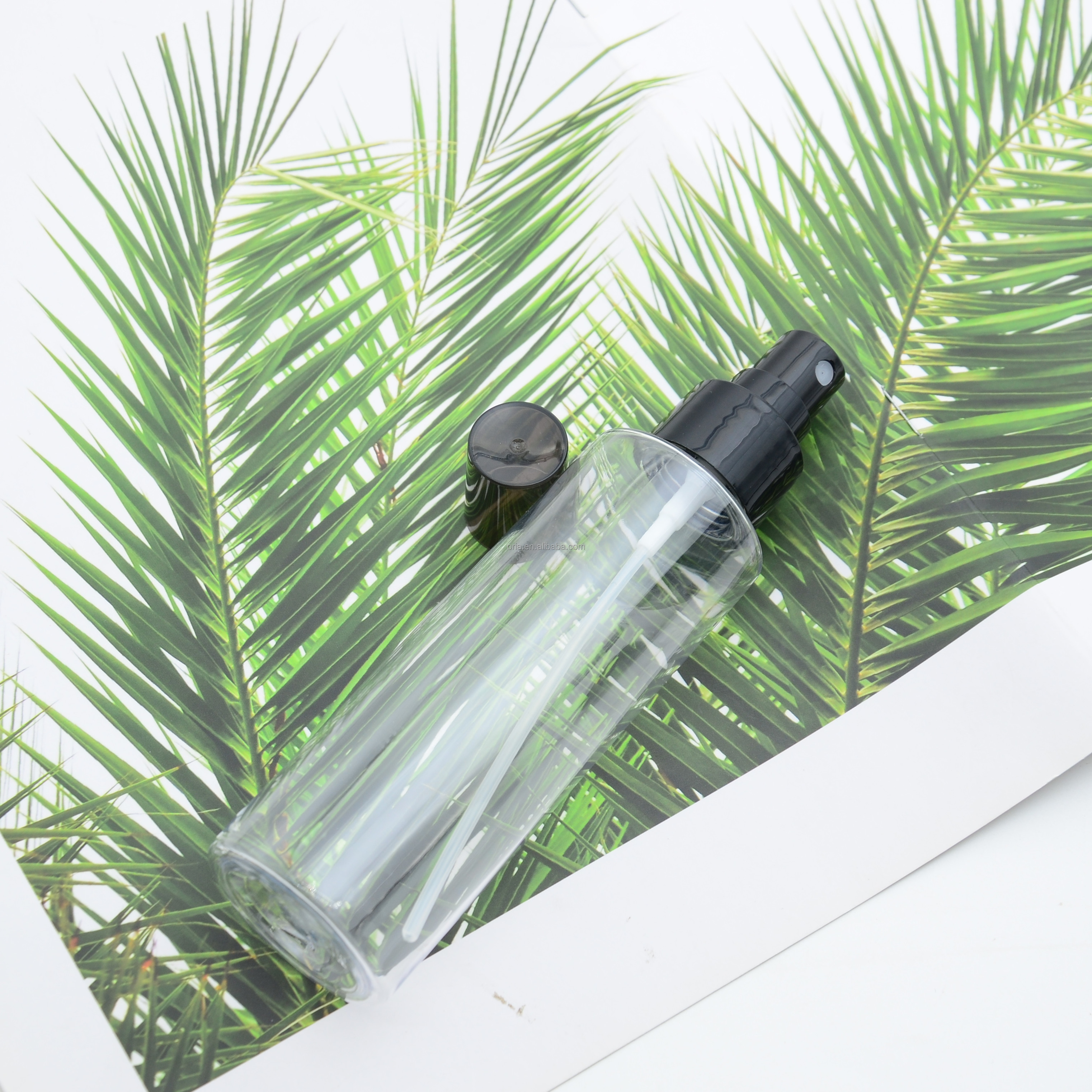 PET Plastic Empty Spray Water Mist Bottle Containers for Perfume Packing lotion pump bottles for oil liquid cream