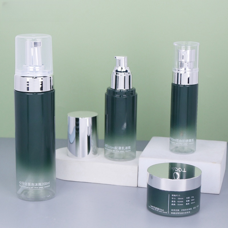 100ml 150ml 180ml 200ml 250ml 500ml Frosted Pink Gradient Mousse Bottles Foam Soap Pump Dispenser Cosmetic Packing Container