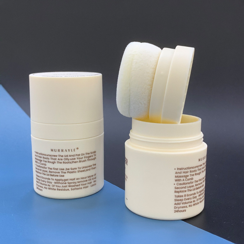 8.5g 10g PengPeng Powder Bottle Hair Styling hair oil Shade Hair Volumizing Bottle sponge head powder Applicator bottle