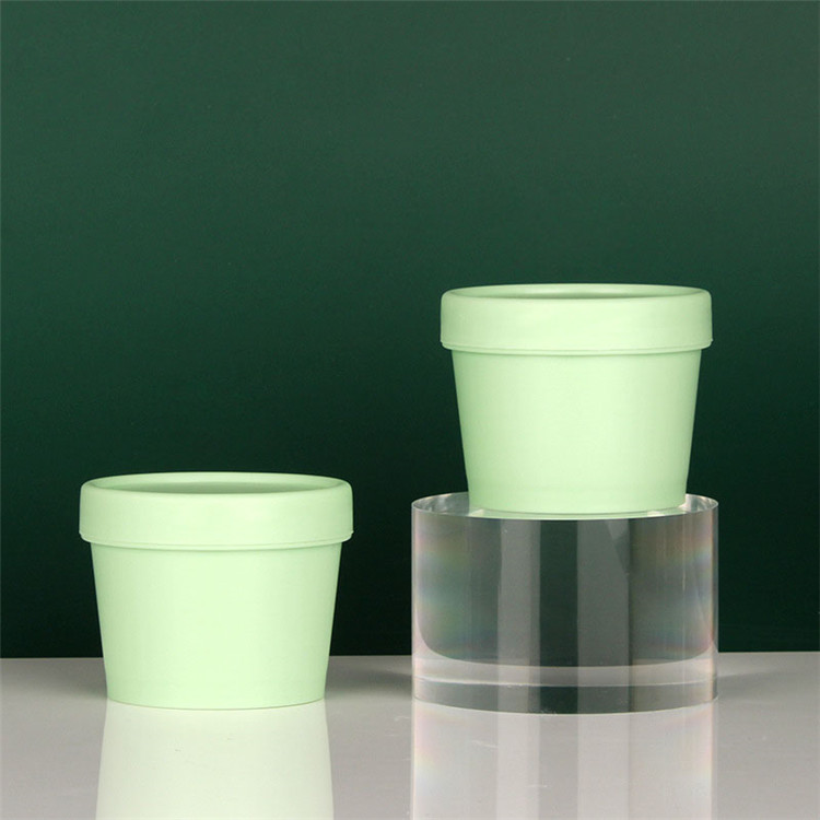 Colorful Lush Jar Ice Cream Pot PP plastic cream jar cosmetic containers 50g 100g