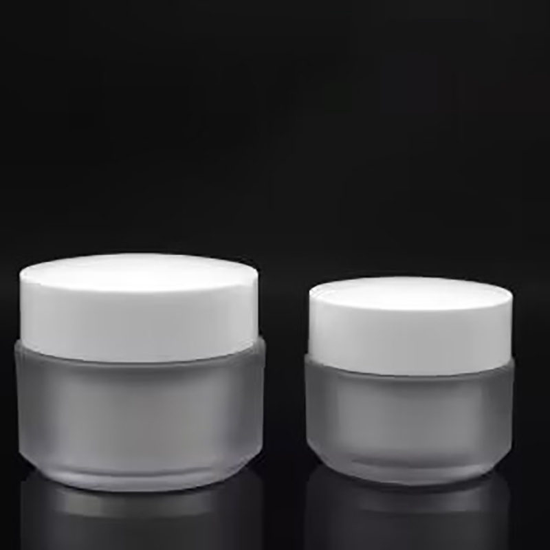 Frosted Jar 50g 3oz 5oz 200g Food Grade Double Cover Cream Clear Matte Jar Cosmetic Butter Lotion Customized Packaging Bottle