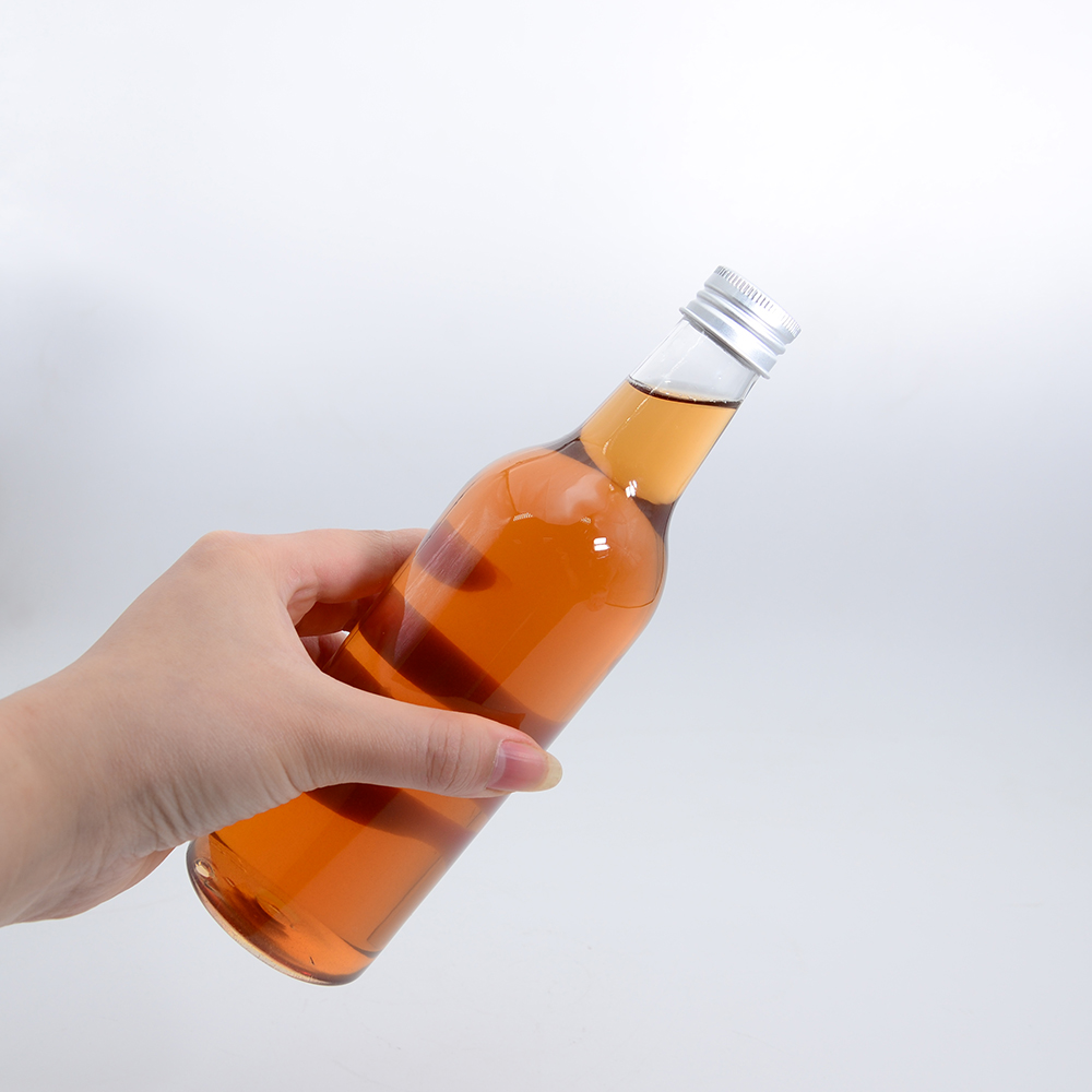 customized various capacity 500ml 1000ml 1500ml High quality PET plastic  empty Drinking packing beer bottle  with screw cap