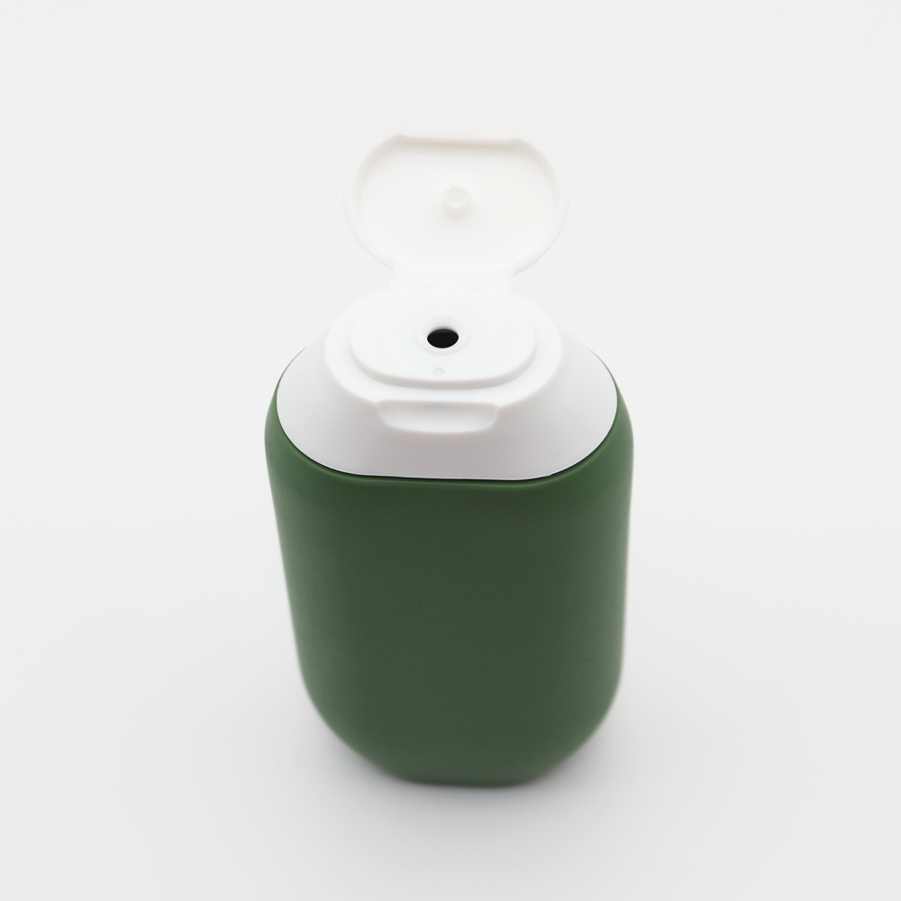 100ml 200ml customized color HDPE plastic body lotion wash container  shampoo squeeze bottle with flip top disc cap