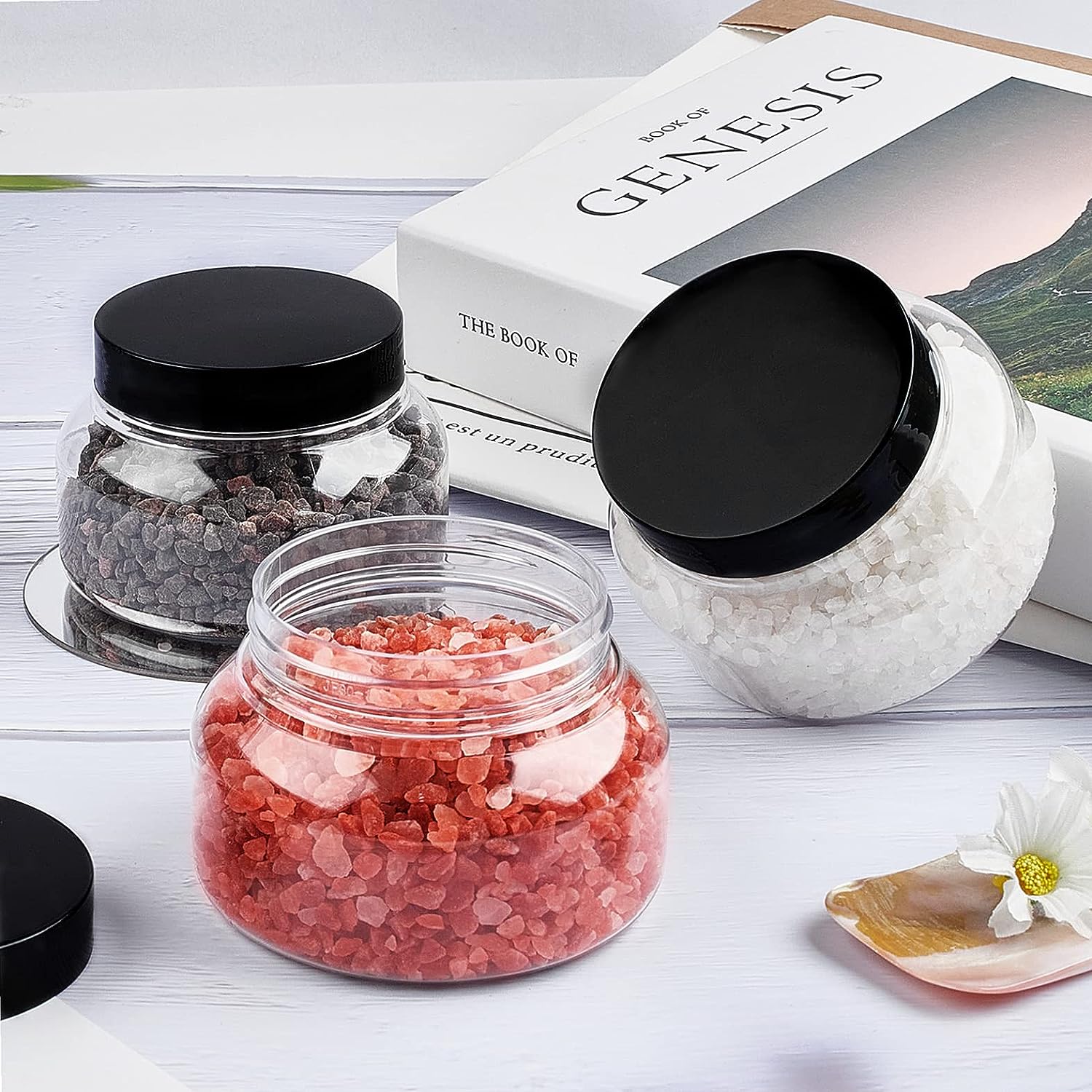 30g 50g 100g eco friendly customize baby cream packaging pink beige plastic PP PET butter cream cosmetic jar round lotion can