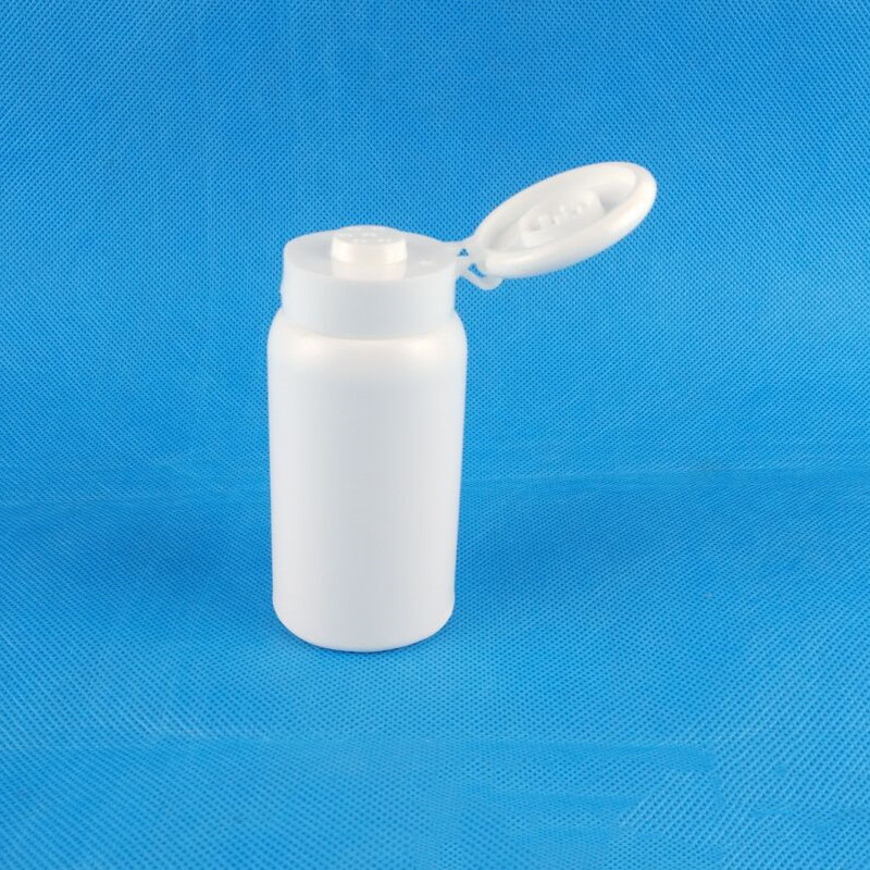 Cosmetic Powder Bottle 50g 100g 200g 100ml 150ml HDPE White Baby Kids Body Talcum Powder Bottle Spice Seasoning Bottle Shaker