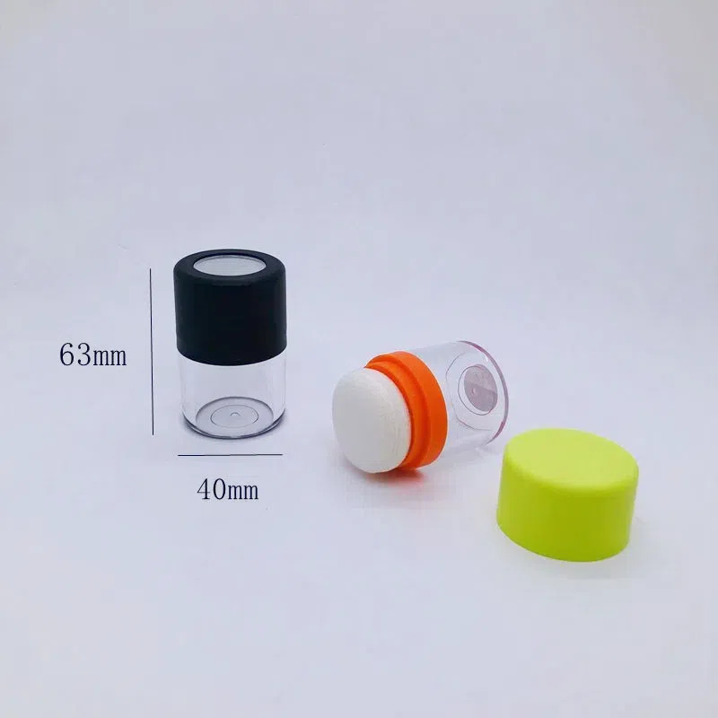 Hair Oil Remover Shade Powder Bottle 20g 15g 10g fluffy mushroom sponge head Hair Volume Powder Puff Bottle Dispenser & Mirror