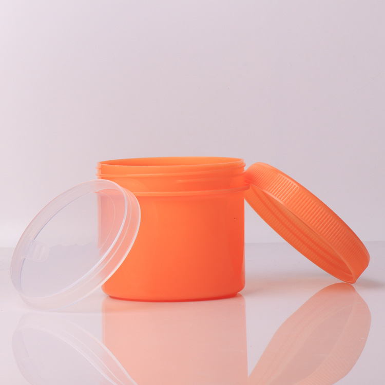 250g PP wide mouth matte bottle plastic conditioner jar skincare packaging  plastic food candy milk powder bottle