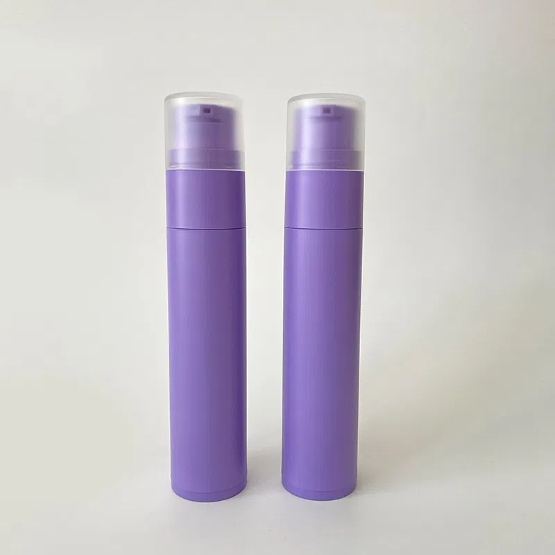 New 60g 60ml 2 oz Toothpaste Bottle Custom Color Logo Printing Airless Lotion Oil Foundation Pump Dispenser Gel Press Bottle