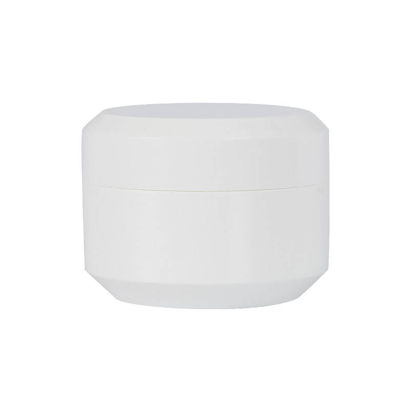 5g10g15g30g50g round shape wide mouth empty matte pink blue black plastic face cream jar with lid