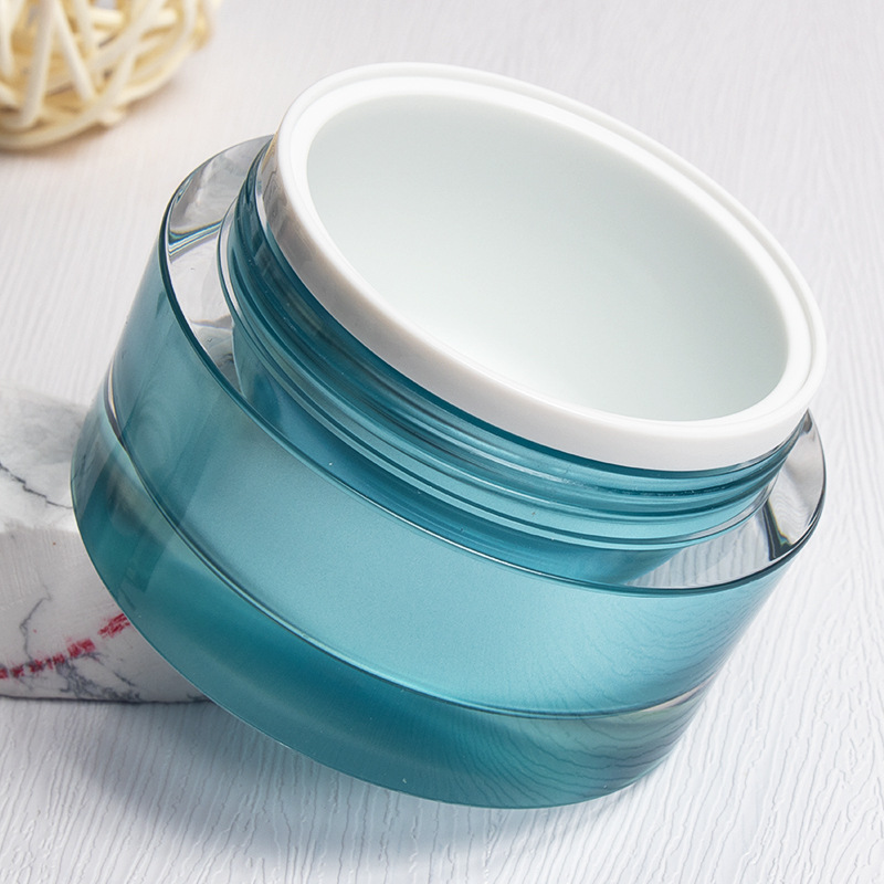 300ml Round shape  cream jars with lids cosmetics packaging  Plastic Empty Cream Jar Clear Cream Pot Containers