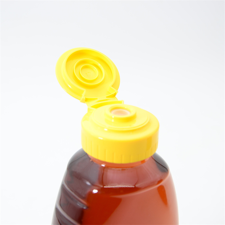 200g 250g 450g Queen line PET Plastic Oval Queen Honey Bottle Squeeze sauce bottles