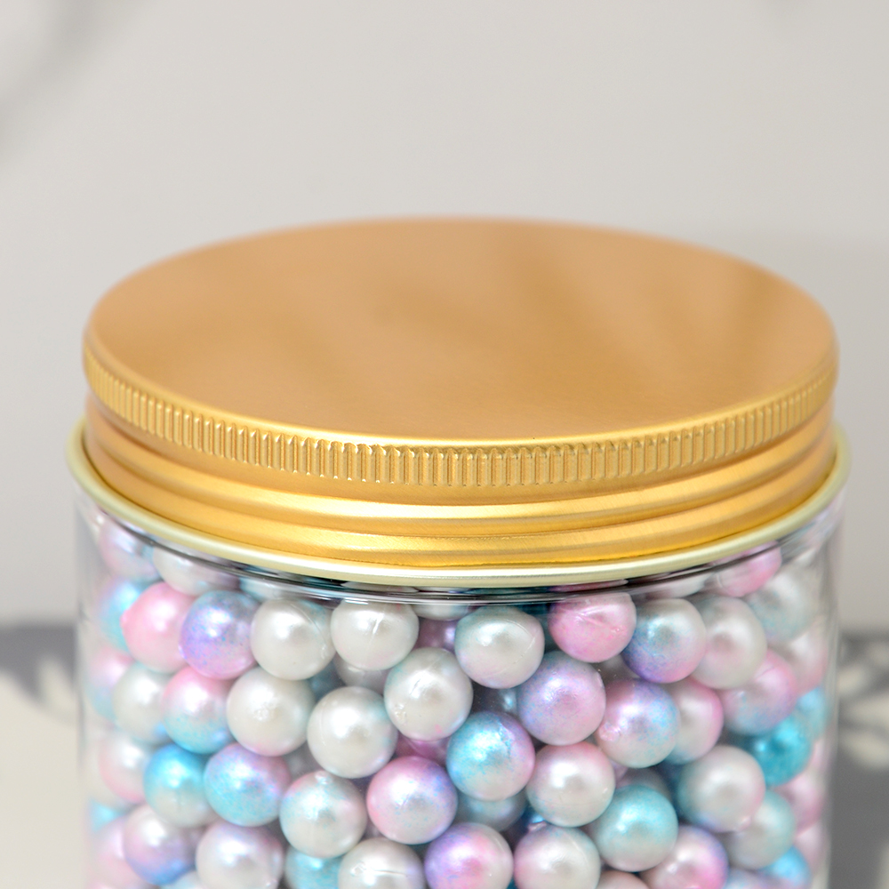 food grade 100ml 150ml 200ml 250ml Sauce Plastic Jar Storage Containers Candy Honey Spice Jar Customized Round Square Cookie Can