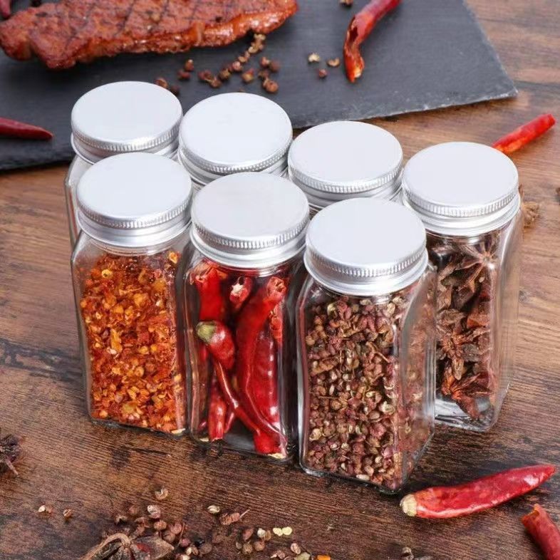 Condiment bottles 200ml 300ml 350ml Plastic Clear BBQ Salt And Pepper Grinder Set Bottle Shaker Spice Jar PET customize logo