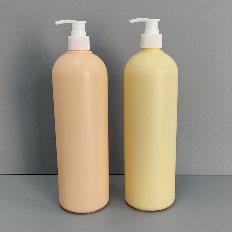 Body Wash Lotion Bottle 200ml 300ml 400ml 500ml 750ml Body Lotion Bottle PE PET Plastic Pump Shampoo Bottle for Hair Oil Cream