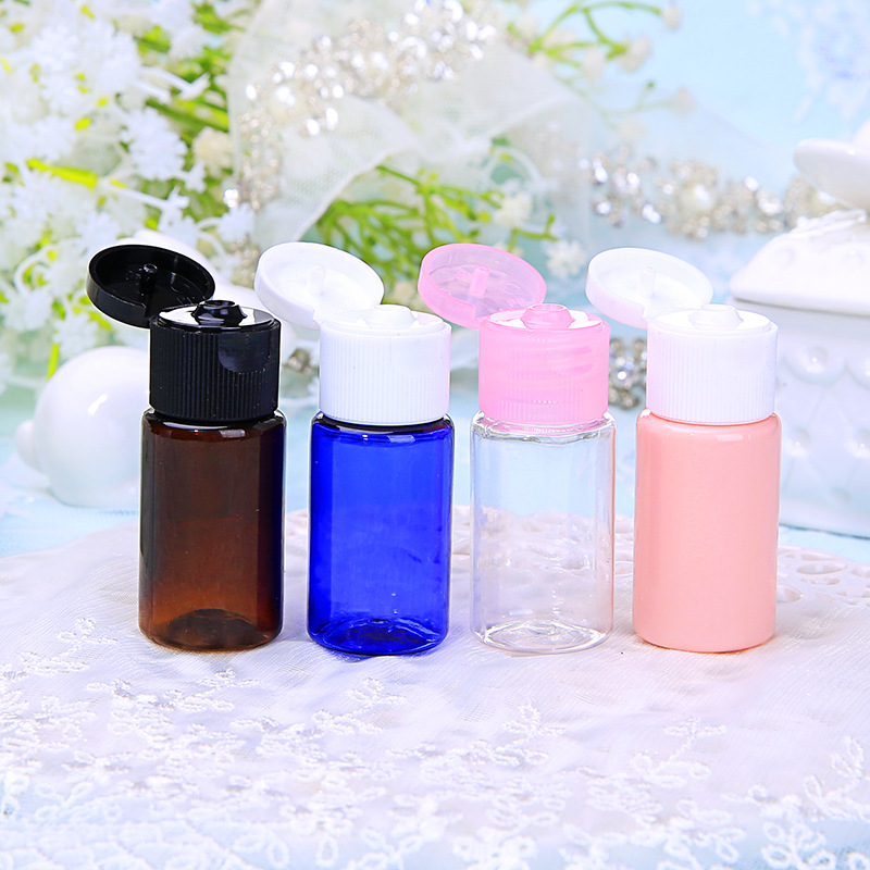 Clear Plastic Pink Travel Bottle 30ml 50ml 100ml Mini Size PET PP Cosmetic Lotion Liquid Bottle Plastic Shampoo Bottle