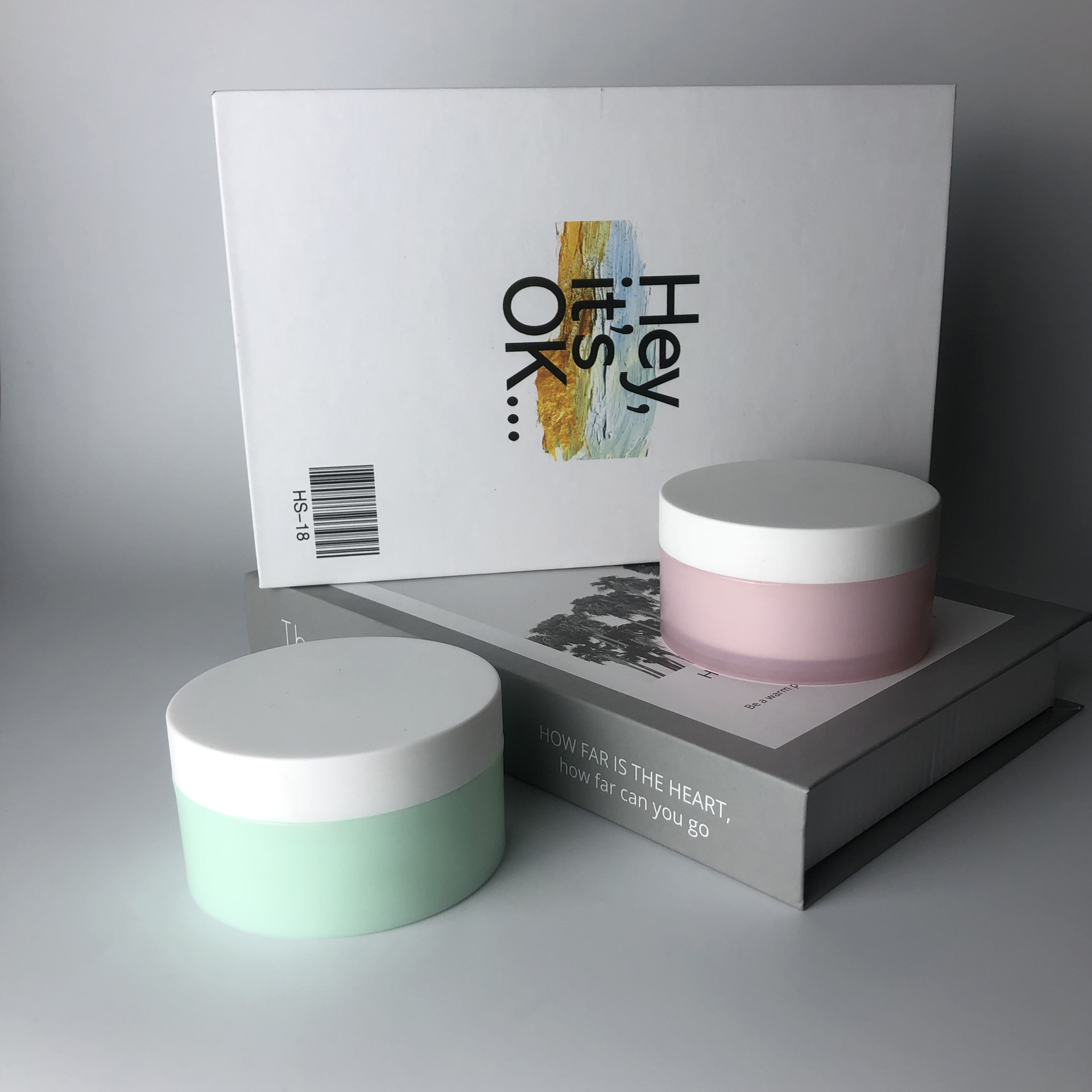 100g/150g Cosmetic Plastic Frosted Cosmetic Jars Cosmetic Packaging Skin Care Jar PP