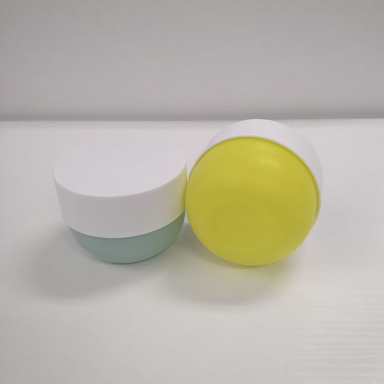 250g Cream Container Hair Butter Body Cream Packaging Jar Bowl shapeplastic PP facial Gel jar hair body scrub container