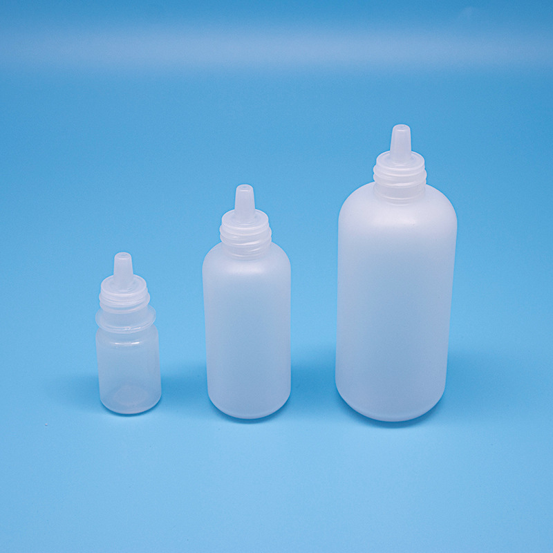 Pink Color PE 30ml 50ml Cosmetics Sunscreen Cream Oil Liquid Foundation Serum Dropper Squeeze Bottle with Tip Cap 10ml 120ml