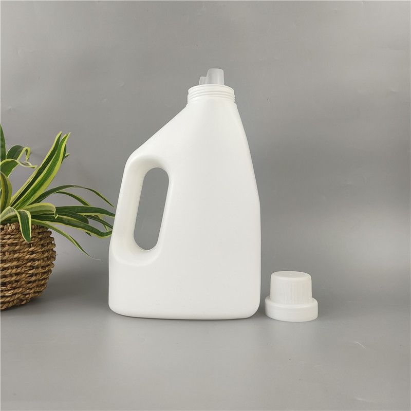 2L 3L 5L Empty HDPE Plastic Laundry Detergent Bottle Empty Bottles with Screw Cap plastic packaging